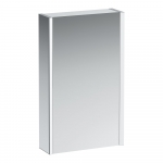 Veidrodinė spintelė Laufen FRAME 25, 450x150x750 mm, 2 LED šviestuvai, dešininės durelės, spalva - balta blizgi 